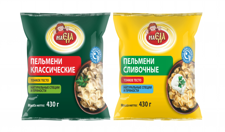 Упаковка для пельменей
