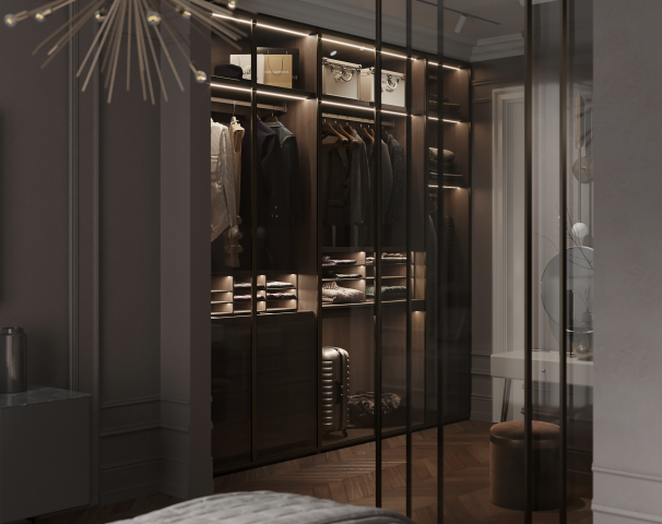 Визуализация гардеробной