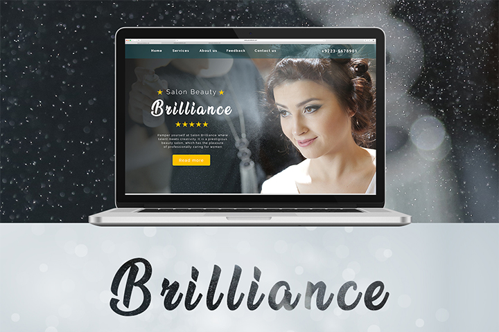 Сайт для салона красоты