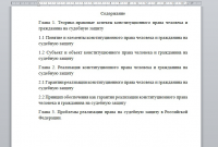 Курсовая работа по Конституционному праву
