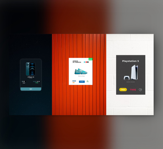 "Карточки товаров"