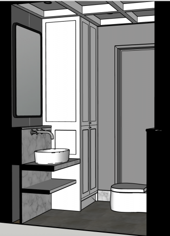 Эскиз санузла