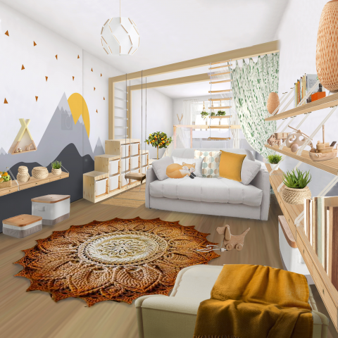 Детская 1. Фотоколлаж.