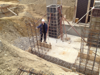 Реконструкция фундаментов компрессорной