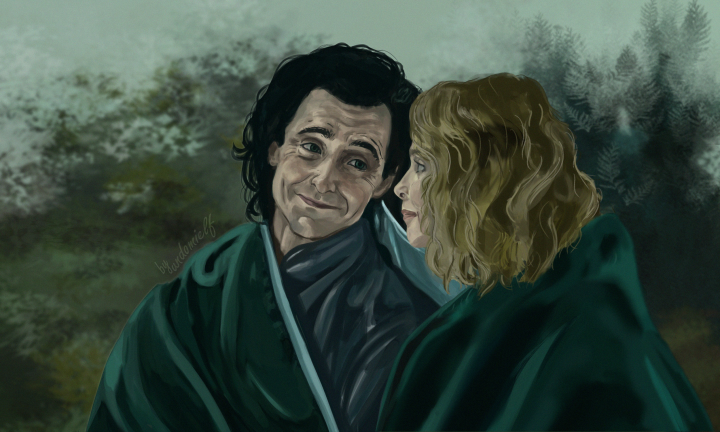 Локи фанарт