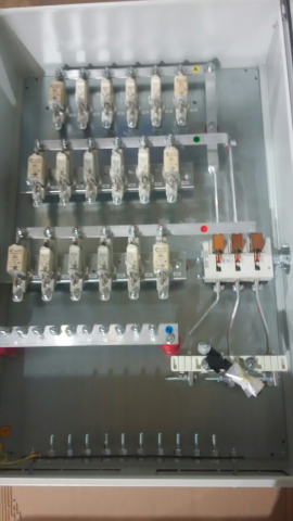 Шкаф распределения (250А) на Крымский мост