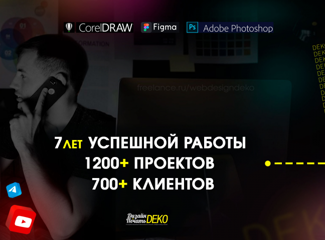 UI-UX дизайн, дизайн интерфейсов, сайты, приложения