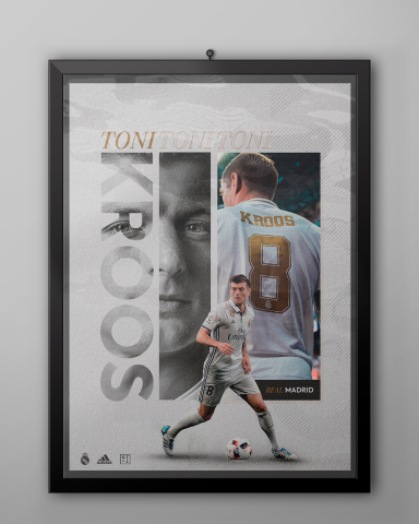 Футбольный постер Kroos