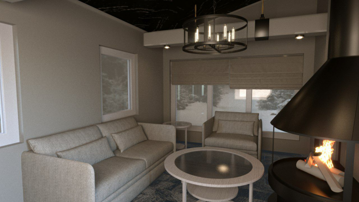 Winter interior
