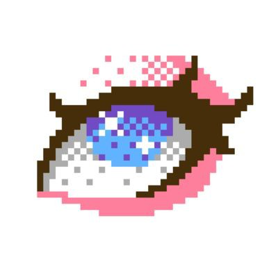 Pixels eyes