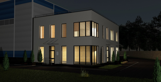 Здание торгово-сервисного центра