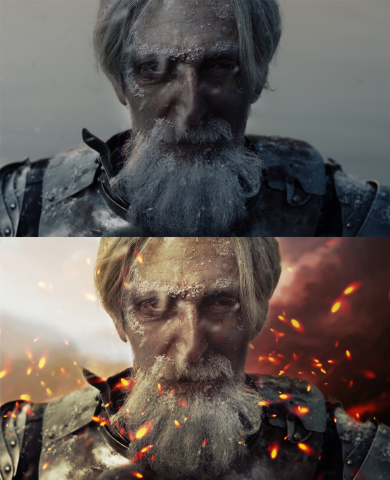 замена фона