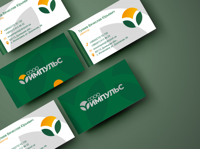 Визитка СООО «Импульс»