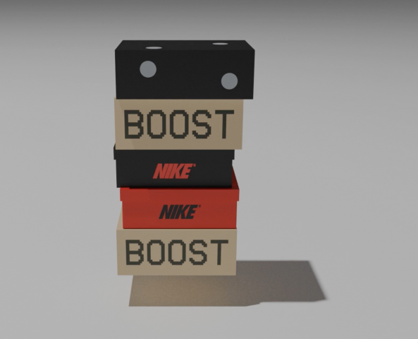 3D low-poly animation