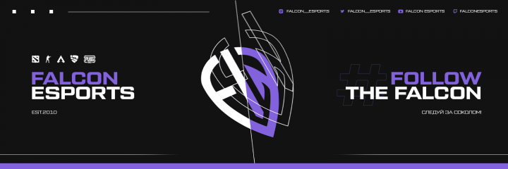 Баннер для ВК | Falcon eSports