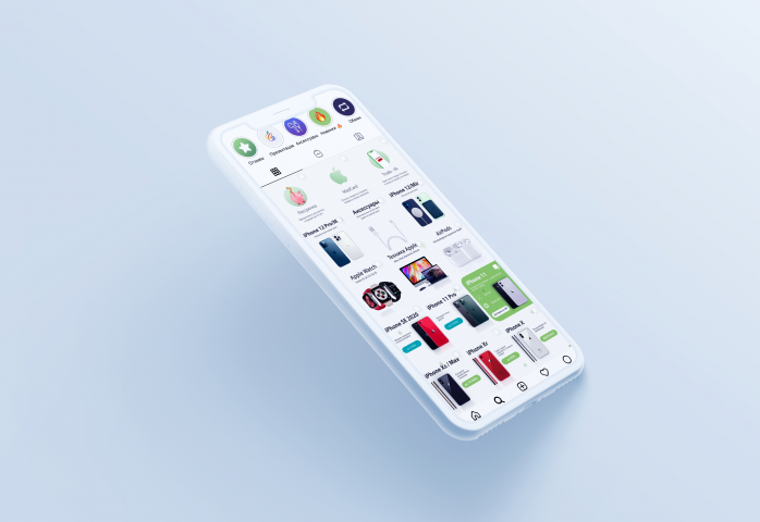 Верстка страницы Instagram