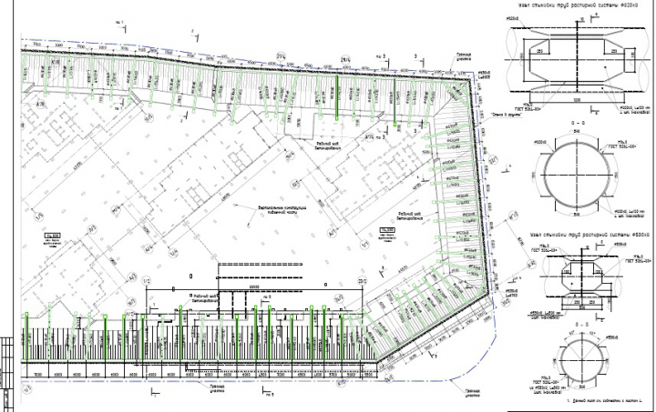 Ограждение котлована