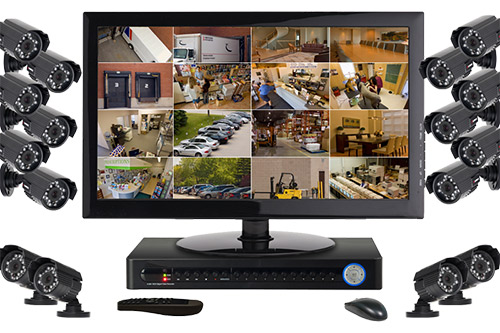 Установка системы видеонаблюдения