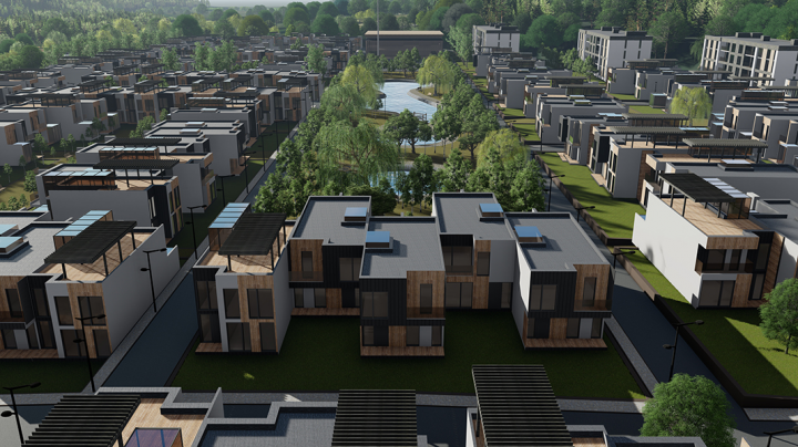 Презентация поселка малой этажности.