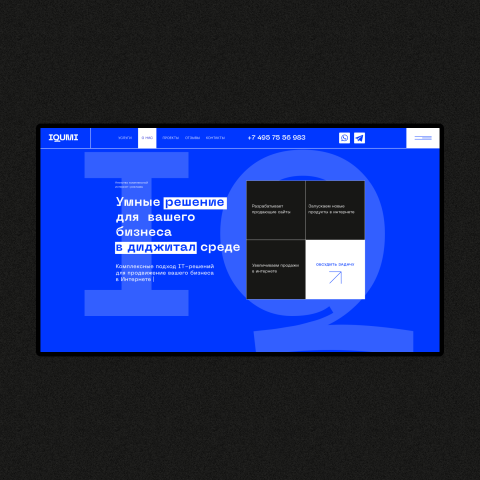 IQUMI — redesign concept