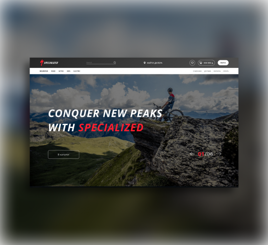 SPECIALIZED ( Учебный проект)