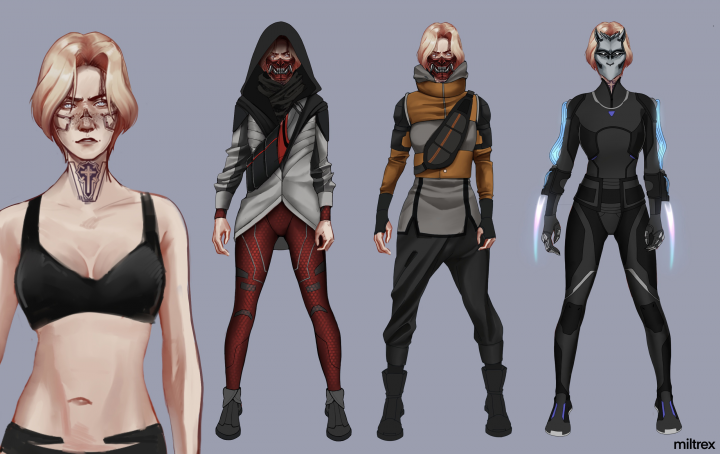 Outfit Concept - Cyberpunk 2077