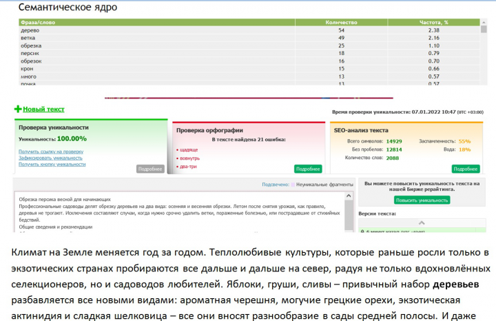 Уход за садом