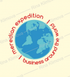лого для Кругосветной Бизнес Экспедиции