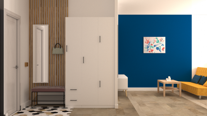 Проект квартиры студии