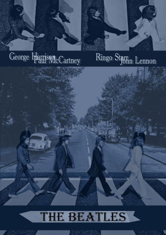 The Beatles коллаж