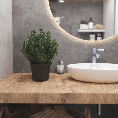 Ракурс на детали, санузел