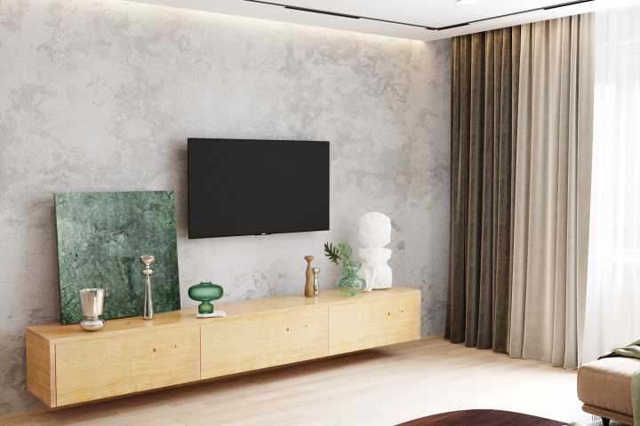 Кухня-гостиная, ЖК Скобелев