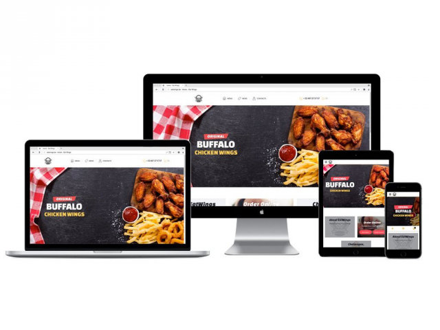 Заказ острых крыльев онлайн (интернет-магазин под ключ)