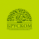 Логотип деревообрабатывающей компании «Бруском»