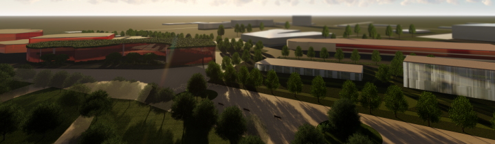 Визуализация планировочного района