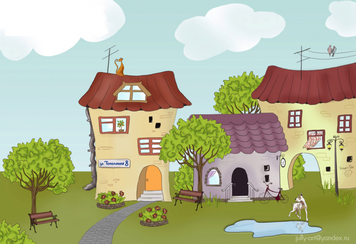 иллюстрация для календаря OrangeMe
