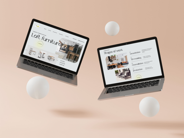 Landing page мебели на заказ