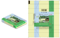Дизайн-макет упаковки сливочного масла