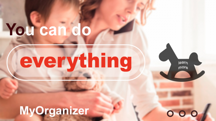 Рекламный баннер для приложения по Тайм-менеджменту