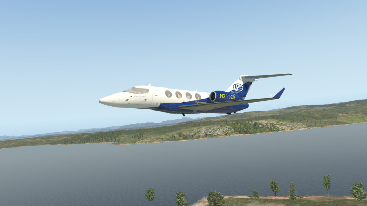 Игровая модель самолета для авиасимулятора X-Plane 11