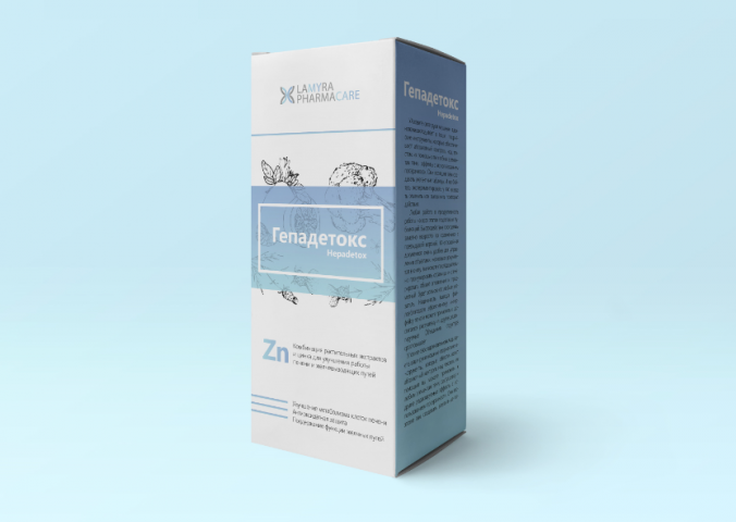 Упаковка для растительного препарата