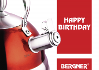 Открытка для клиентов компании BERGNER