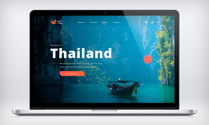 Туры в Тайланд - Landing page