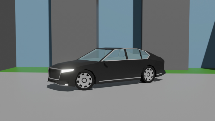Low-poly car