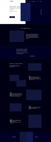 Прототип лендинга для лимитированной коллекции часов ч.1