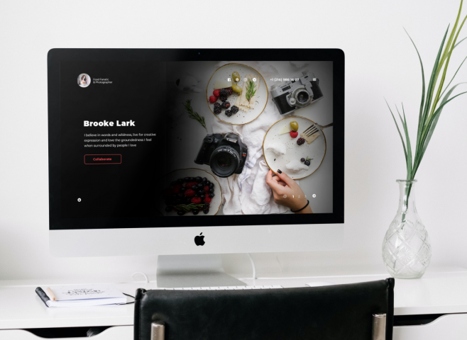 Brooke Lark - Landing Page