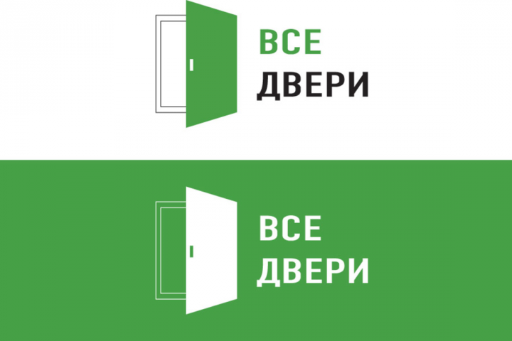 Логотип магазина дверей