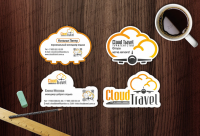 cloud travel визитки
