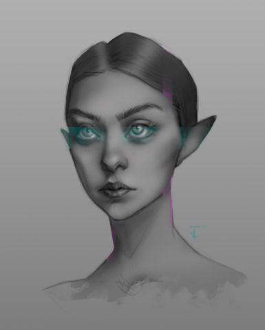 Portrait of woman
