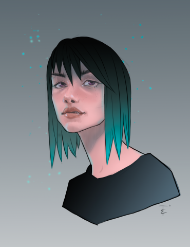 Portrait of woman